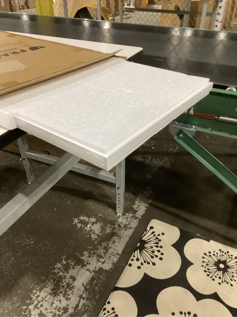 Condition photo showing New/Like New for A1 Poster Frame,23.4x33.1in Natural Soild Wood White Picture Frames with Polished Plexiglass,Easy to Hang,Display Picture A1 without Mat or A2 with Mat for Wall Mounting Horizontally and Vertically White A1(23.4X33.1 in)