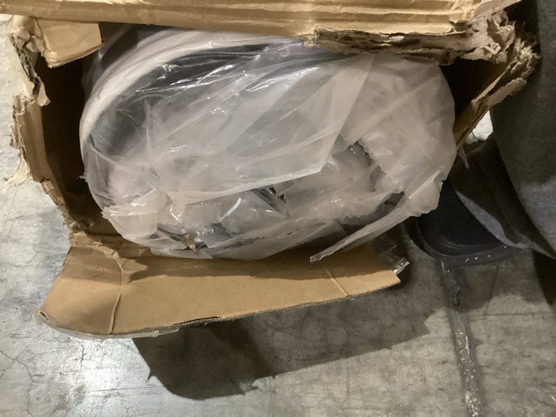 Condition photo showing As Is for queen mattress, 10 inch queen size mattress in a box, memory foam hybrid mattresses with individual pocket spring for motion isolation & silent sleep, pressure relief, medium firm queen 10inch medium