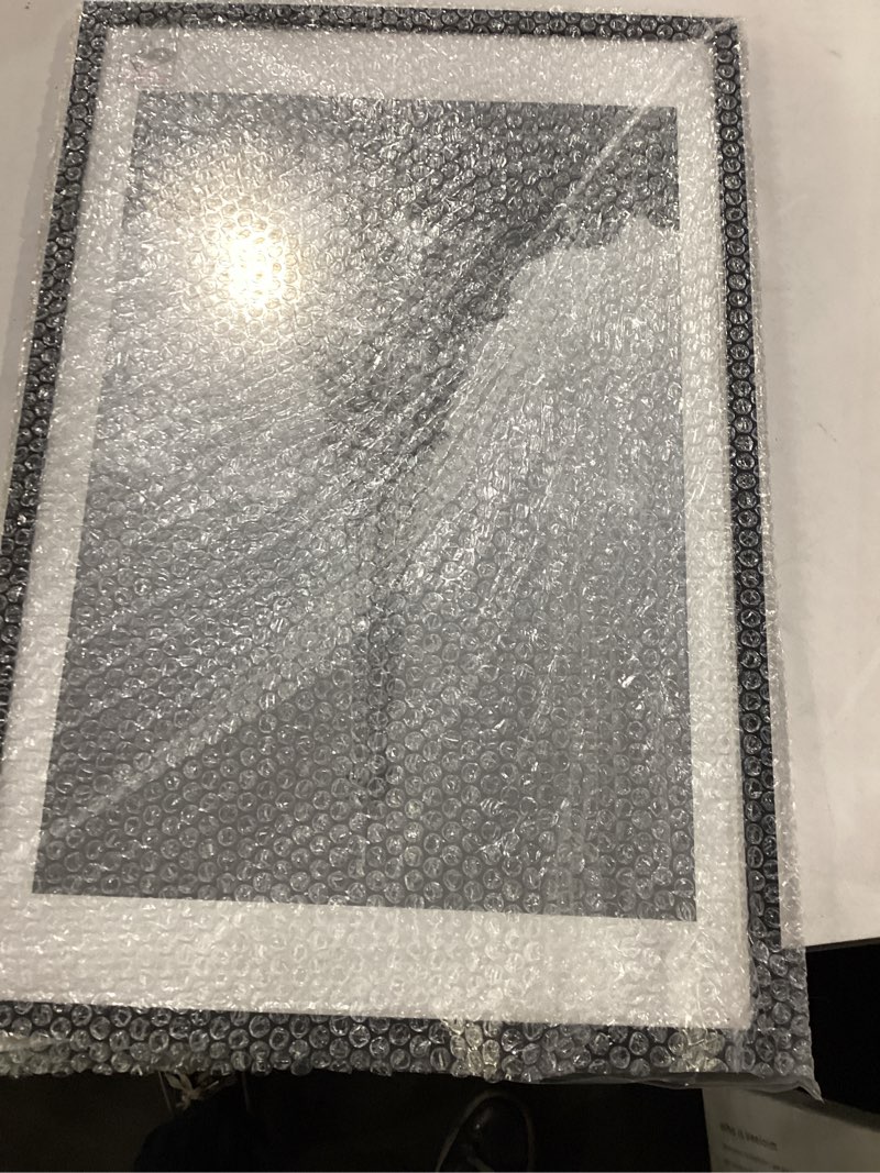 Condition photo showing New/Like New for upsimples 16x24 Picture Frame, Display Pictures 14x20 with Mat or 16 x 24 Without, Wall Hanging Poster Frames, Black, 1 Pack Black 16x24