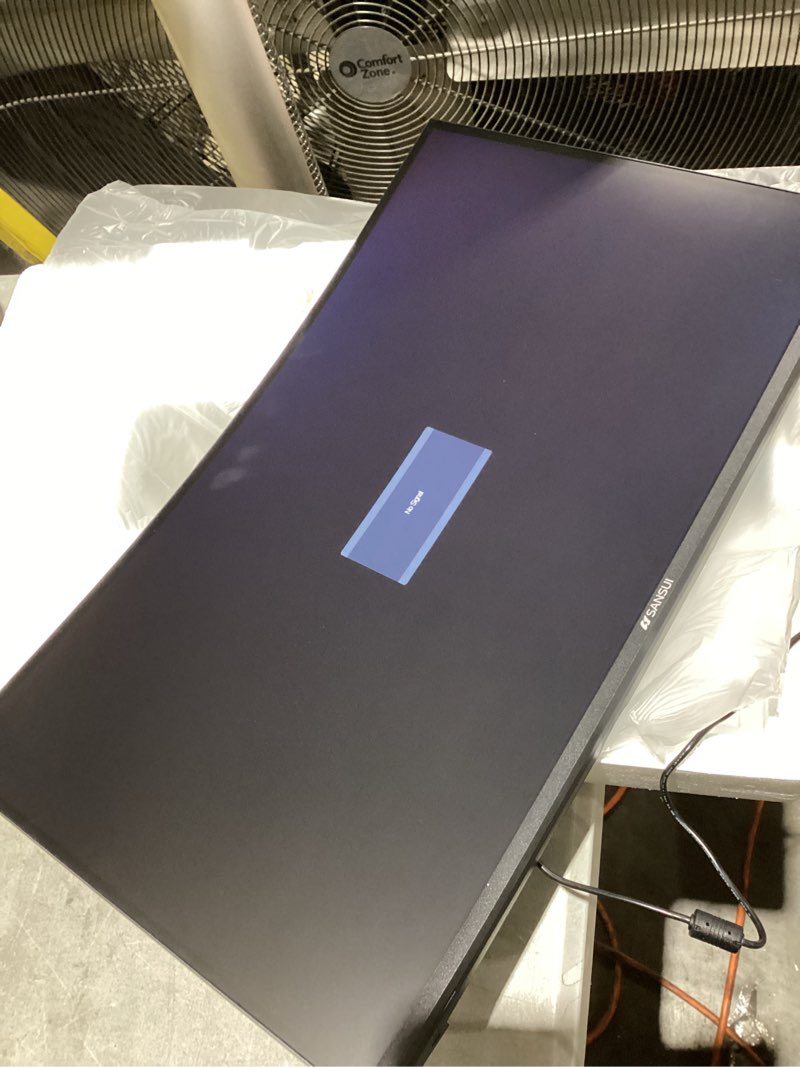 Condition photo showing Good Condition for sansui 27 inch curved gaming monitor 200hz 1ms with speakers fhd 1080p computer monitor freesync|1500r|130% srgb|hdr|low blue light|hdmi dp ports|vesa mount|metal stand(hdmi cable incl.) 27 inch fhd 200hz curved 1500r gaming monitor