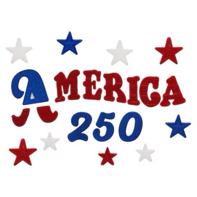 Holiday Living Gel Indoor Window cling Patriotic 4th of July Decor