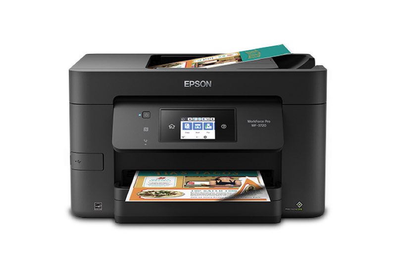 Discontinued WorkForce Pro WF-3720 All-in-One Printer - Certified ReNew