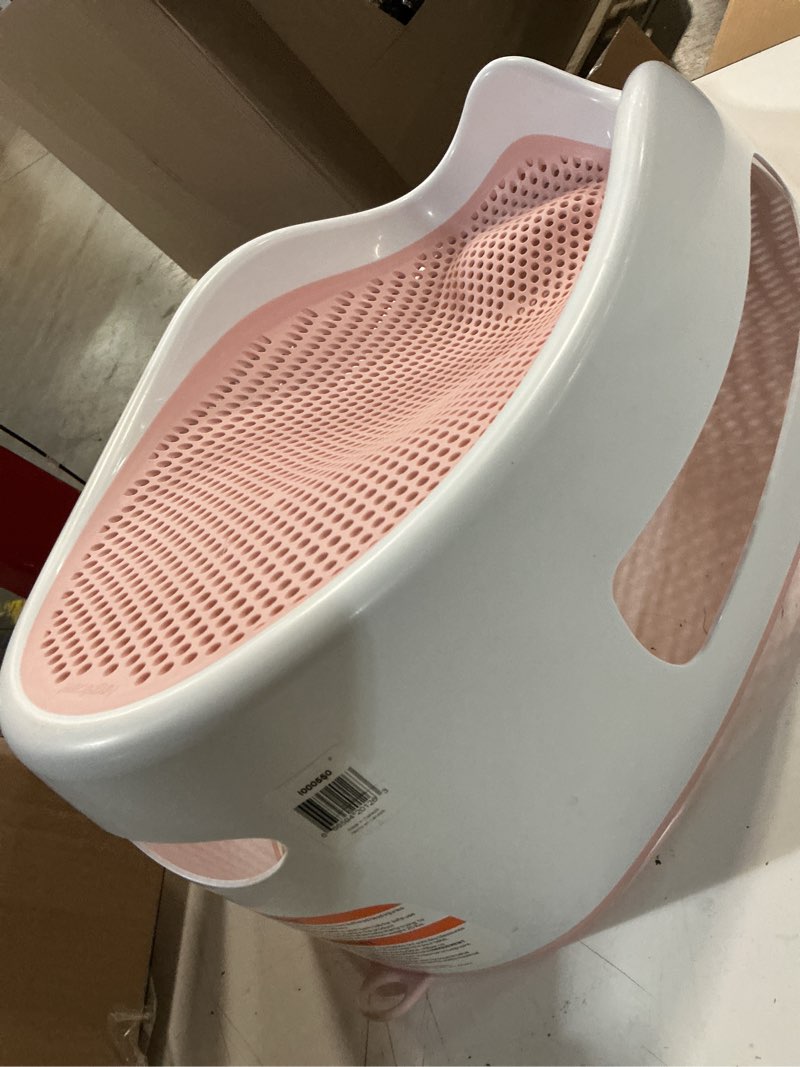 Condition photo showing Good Condition for angelcare baby bath support (pink) | ideal for babies less than 6 months old bath support pink
