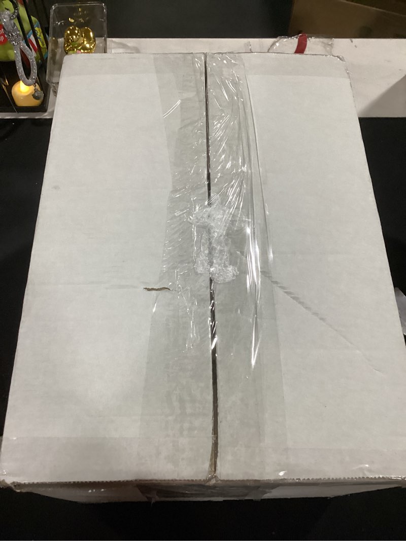 Condition photo showing New/Like New for Ciaell 24PCS Blue Plastic Wine Glasses - 7 Oz Plastic Goblets for Party - Blue Vintage Drinking Glas