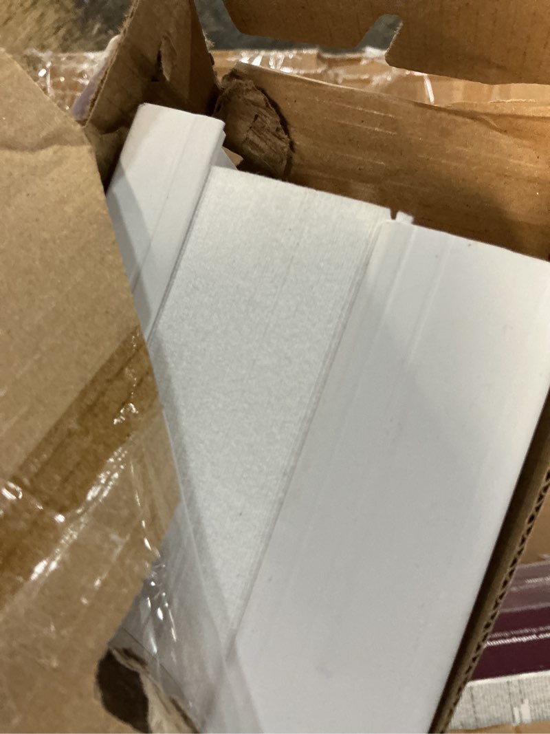 Condition photo showing Good Condition for pebble gray cordless light filtering cellular shades - 72 in. w x 72 in. l (actual size 71.75 in. w x 72 in.l)