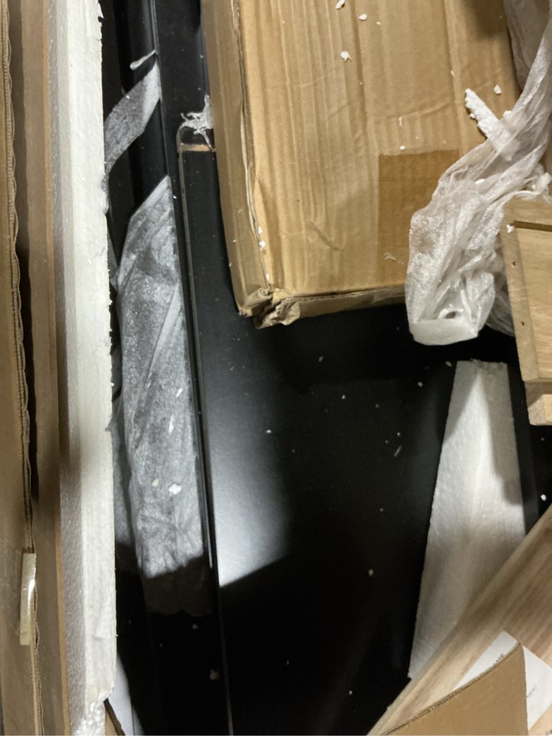 Condition photo showing As Is for used and similar to stock photo brinley 7-drawer cherry dresser