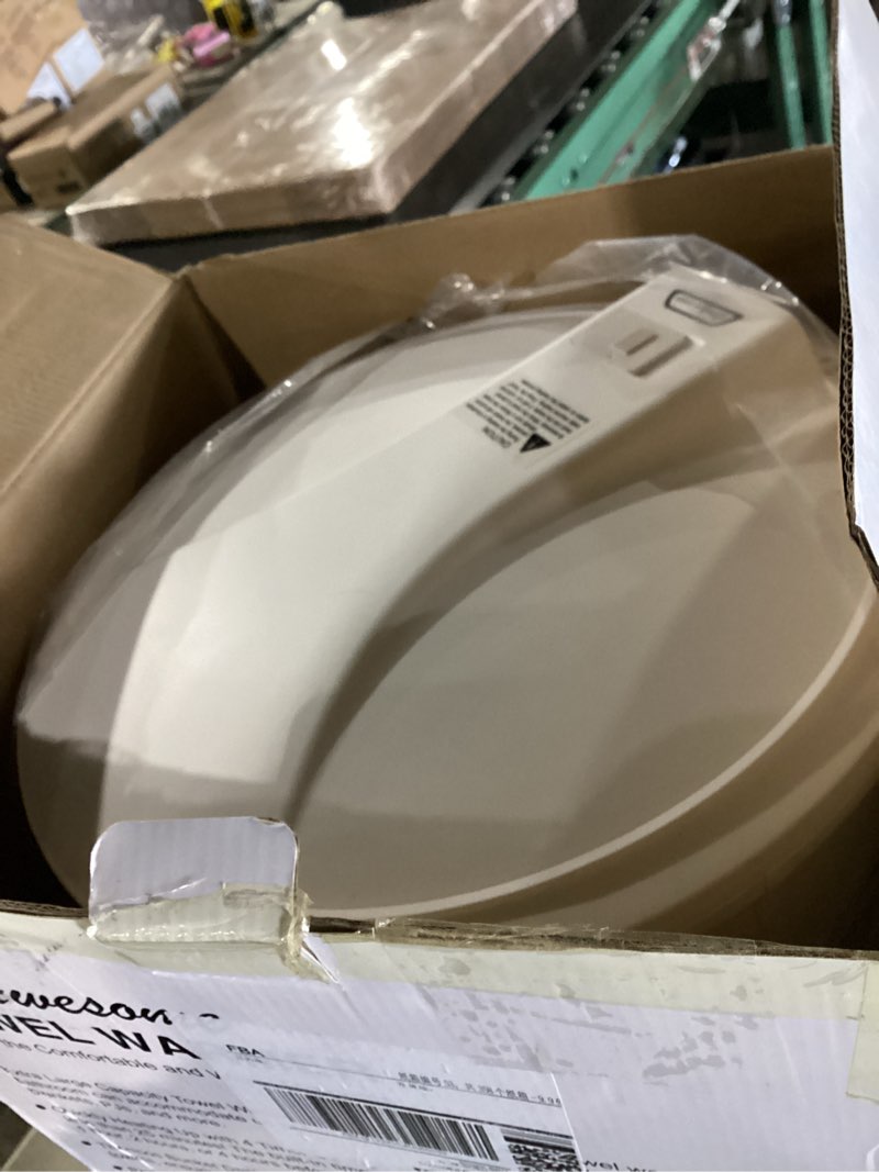 Condition photo showing New/Like New for Ultra Large Capacity Towel Warmer Bucket, Rapid Heating with Timer, One-Button Control, Safety Lock, Perfect for Home and Spa White