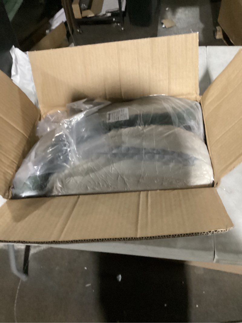 Condition photo showing As Is for bilypaws Orthopedic Dog Bed for Medium Size Dogs, Chew-Resistant Pet Sofa Bed with Egg Crate Foam, 4-Sided Bolster, Removable Washable Cover & Anti-Slip Bottom, Medium Olivine M - (28.0"L x 23.0"W x 6"Th) Calliste Green