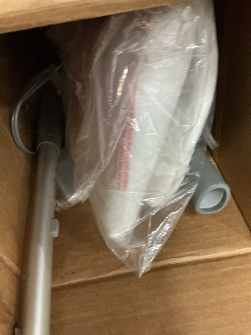 Condition photo showing Good Condition for shark steam pocket mop with 2 washable double-sided pads, steam sanitization, swivel steering, lightweight, steam cleaner for sealed hard floors, hardwood, marble, tile, purple, s3501 steam pocket essentials