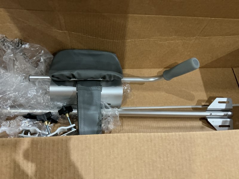 Condition photo showing As Is for drive medical 10105-1 platform walker/crutch attachment, silver