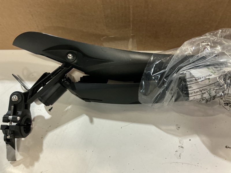 Condition photo showing As Is for rbrl bike fender adjustable bicycle mudguard, quick release universal 24-29 inch bicycle fenders, bike fenders for ebike/mountain bike, against splashing water and dirt