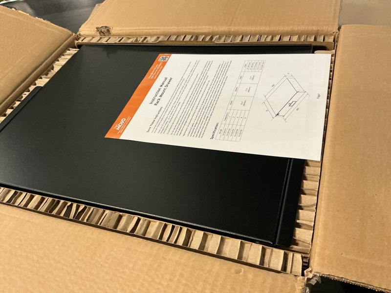 Condition photo showing Good Condition for tecmojo 4u rack drawer,rack mount drawer for 19in network equipment/server/av rack or cabinet enclosure,sliding and lockable server rack drawer - load-bearing 44lb (20kg),with cable management holes 4u drawer