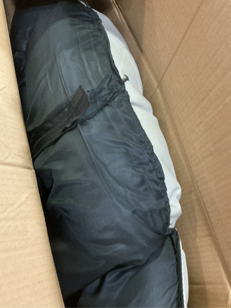 Condition photo showing Good Condition for HollyHOME Lazy Chair with Foldable Ottoman, Accent Comfy Lounge Armchair and Folding Footrest Stool, Leisure Sofa Reading Chair and Footstool for Living Room, Bedroom, Dorm,Peachskin Fabric Black Peachskin Black&stool