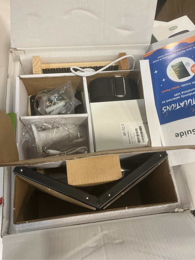 Condition photo showing New/Like New for tt nature bird feeder with camera, upgraded 1.5l smart birdhouse al identify for 10000 plus species, auto capture & real-time notifications, ideal gift for bird lovers (iron roof) metal