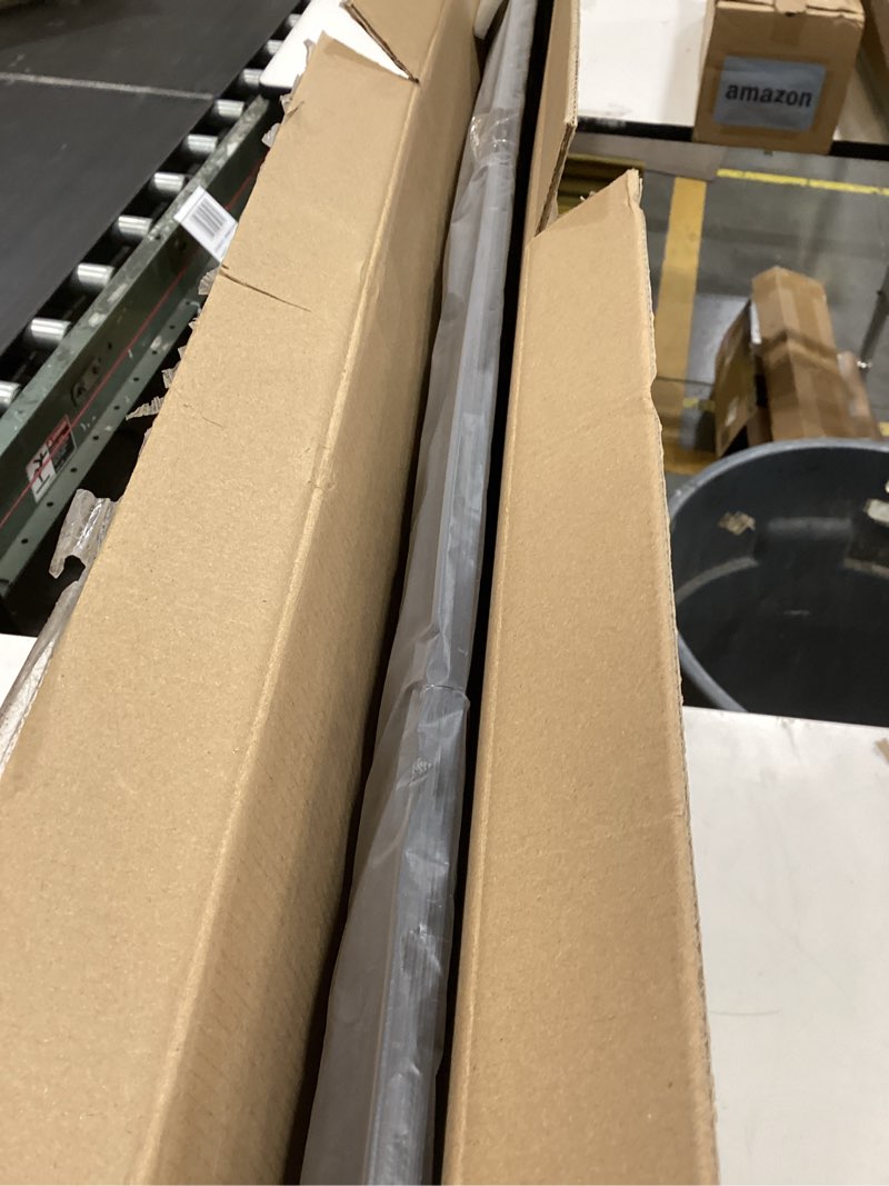 Condition photo showing Good Condition for art3d 12-pack drop ceiling tiles 2x4 ft, pvc decorative ceiling covering panels for basement kitchen bathroom, 24x48 inch, cover 96 sq. ft, smooth black smooth black 24x48 inch
