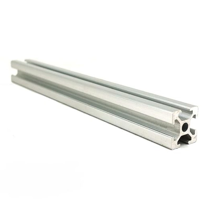 20mm x 20mm T-Slot Aluminum Profile - SANTIE 1 Piece Cut to Length 800mm, Silver 2020 Extrusion with