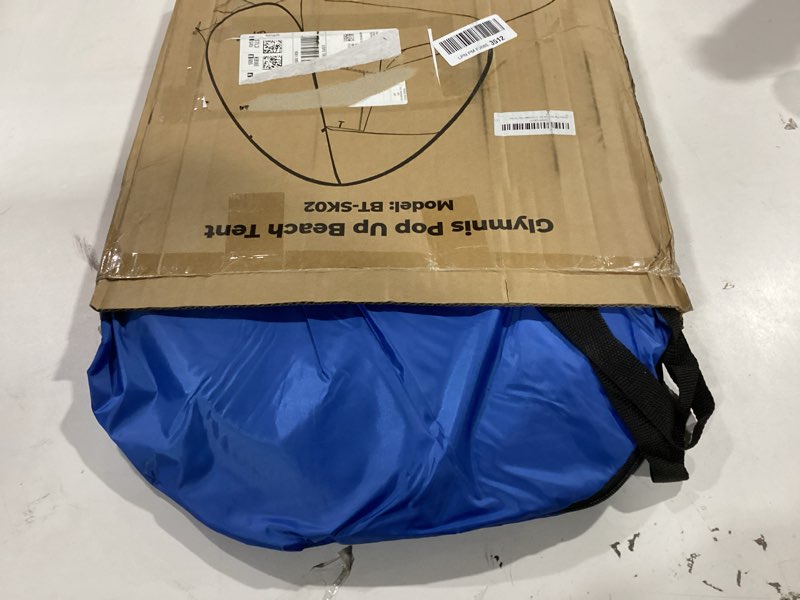 Condition photo showing Good Condition for Glymnis Pop Up Beach Tent Beach Shade Tent for 1-4 Persons Sun Shelter UPF 50+ Enclose Zipper Door Portable Easy Up Beach Tent S (1-2 Persons)