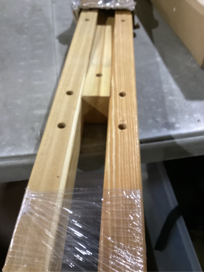 Condition photo showing New/Like New for wheelbarrow handles replacement kit,59'' wooden wheel barrow parts,with 2 heavy duty wheelbarrow wedge,easy install