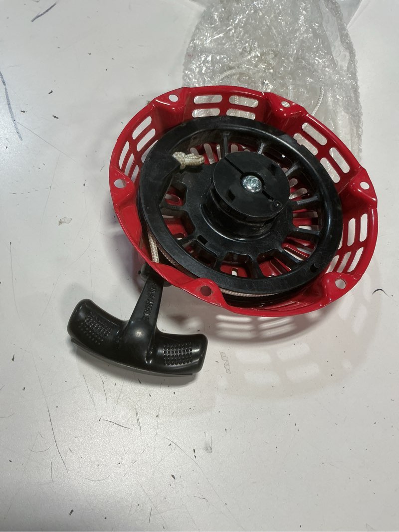Condition photo showing As Is for yamakato pull start assembly 28400-z4m-306zb for honda gx120 gx160 gx200 recoil starter bend rod pawl