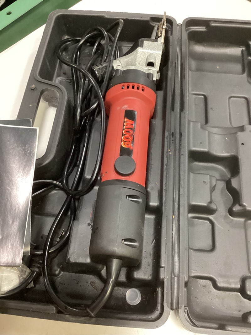 Condition photo showing As Is for electric sheep shears,600w upgraded professional sheep clippers,6 speed heavy duty shearing clipper,13-teeth animal grooming clippers for sheep alpacas goats and thick coat animals sheepshears