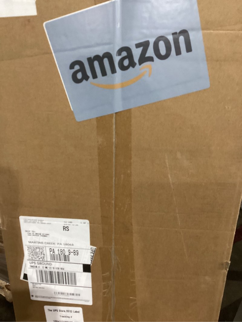 Condition photo showing As Is for Floating Shelves for Wall, 48 Inch Wide x 12 Inch Deep Floating Shelves, Long Wood Floating Wall Shelf Shelves for Living Room Bathroom Bedroom Kitchen Home - (Oak, 48" W x 12" D x 2" H) 48" W, Set of 1 Oak