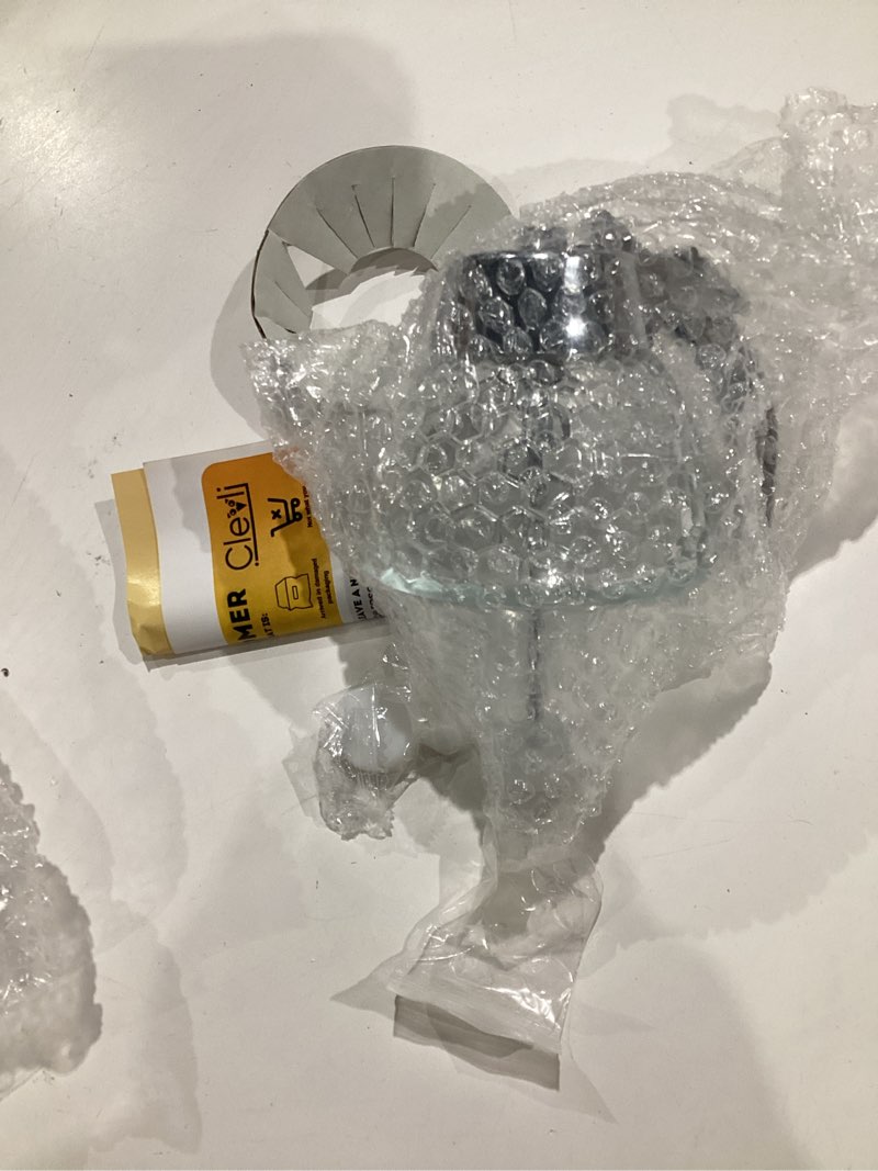 Condition photo showing As Is for item incomplete))))))))clevli honey dispenser – no drip glass with stand – honey jar – clear glass honey container with dipper 8 oz – maple syrup dispenser – honey pot with stand – honey bottle with flip top lid