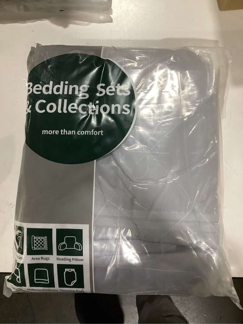 Condition photo showing Good Condition for Mattress Protector Full Size,Premium 100% Noiseless and Breathable Mattress Pad,5''-13.7'' Deep Pocket Bed Cover for Home, Hotel & Bedroom(Light Grey, Full(54"x75") Light Grey Full