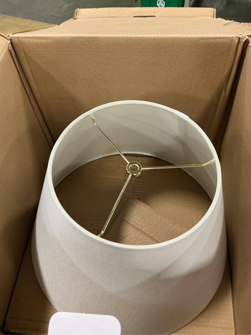 Condition photo showing Good Condition for Origin21 floor lamp white linen lamp shade only