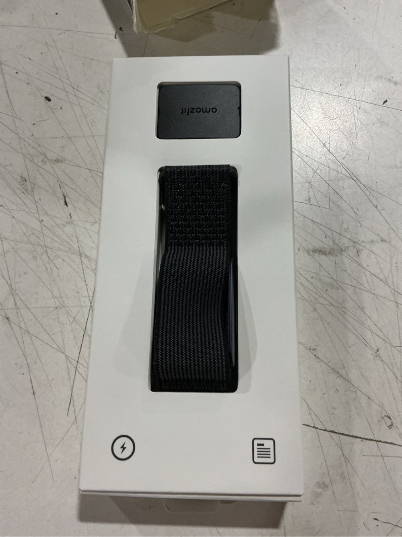 Condition photo showing Good Condition for amazfit helio strap fitness tracker - black - black - 22 mm