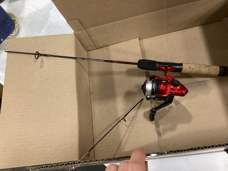 Condition photo showing As Is for ugly stik dock runner spinning reel and fishing rod combo 3' - medium - 1pc new model combo