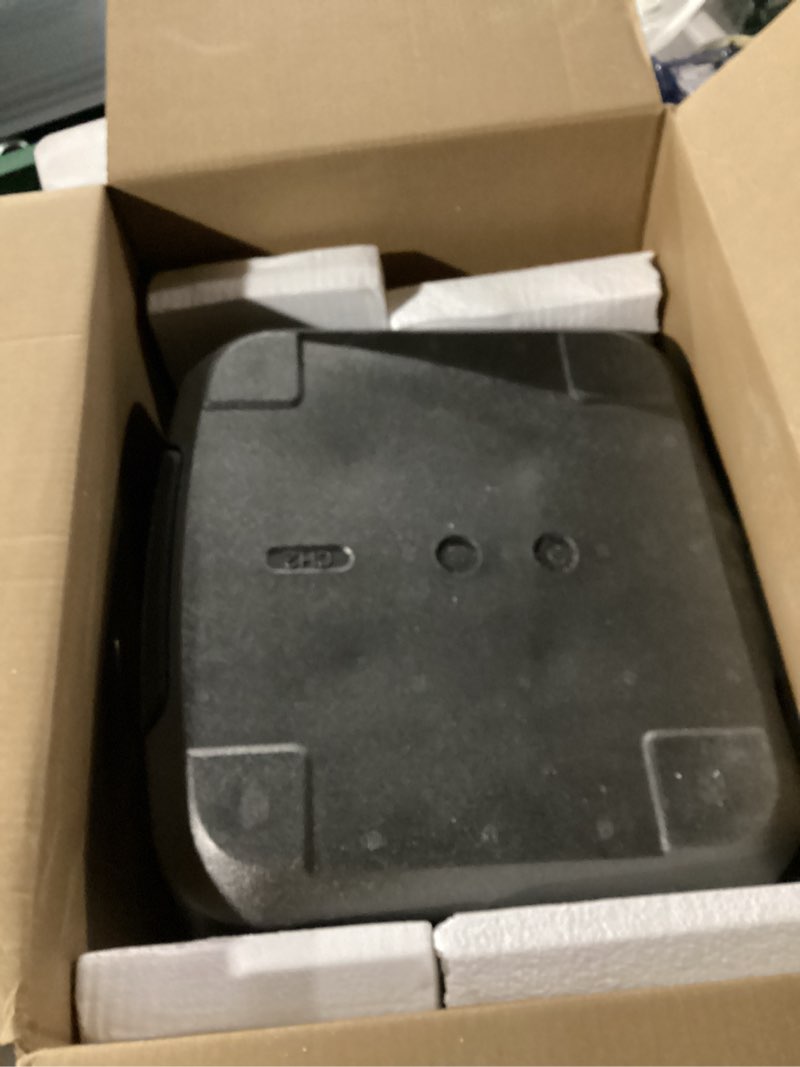 Condition photo showing Good Condition for SentrySafe Dark Gray Fireproof and Waterproof Safe with Key Lock, Chest Lock Box with Carrying Handle for Travel, 0.28 Cubic Feet, 6.6 x 15.4 x 14.3 Inches, CFW20201 1 Hr. Fireproff, No lid Straps