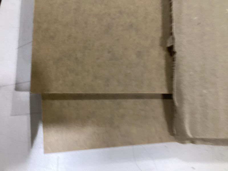 Condition photo showing As Is for KINLINK 18x24 Plexiglass Sheets 1/8 inch Thick - 3mm Black Cast Acrylic Sheet, Plastic Sheet Polycarbonate Sheet for DIY Project, Craft, Acrylic Sign Wedding Invitation 2 Pack 18x24 Black 2