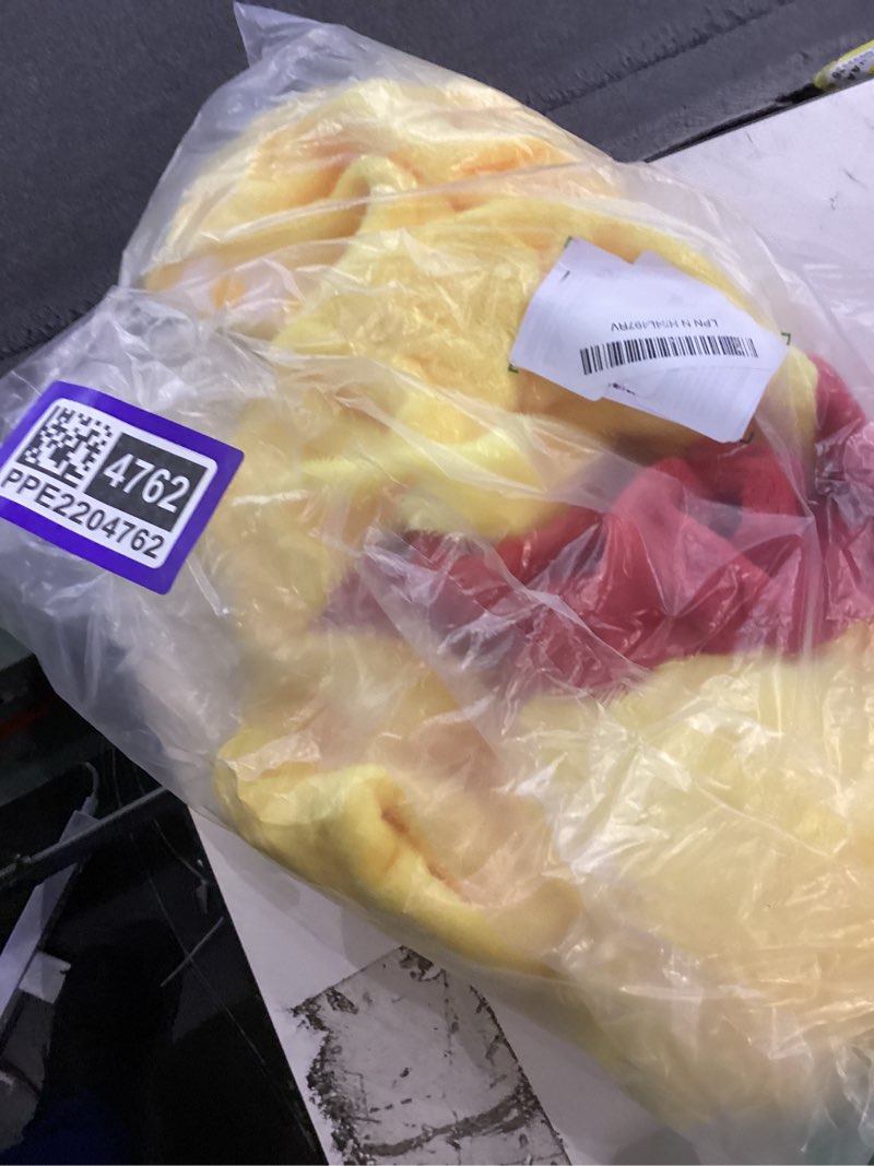 Baby Halloween Costume Boy Girl Animal Monster Hooded Romper Toddler Warm Costumes (Yellow Bear,6-9 