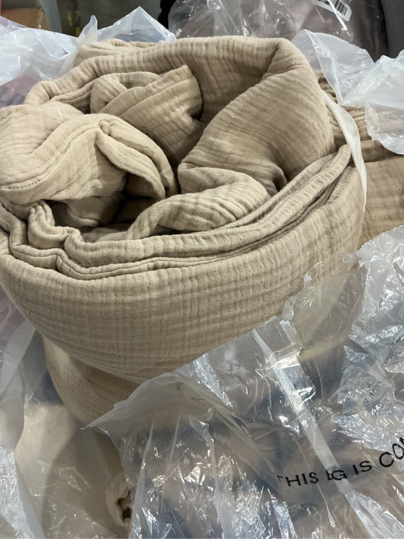 Condition photo showing Good Condition for quince organic airy gauze duvet cover set ( king) 