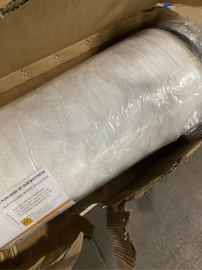 Condition photo showing Good Condition for firm queen mattress [new version], 14 inch gel memory foam hybrid mattress queen size bed in a box, pressure & pain relief, certipur-us, individual pocket spring, edge support