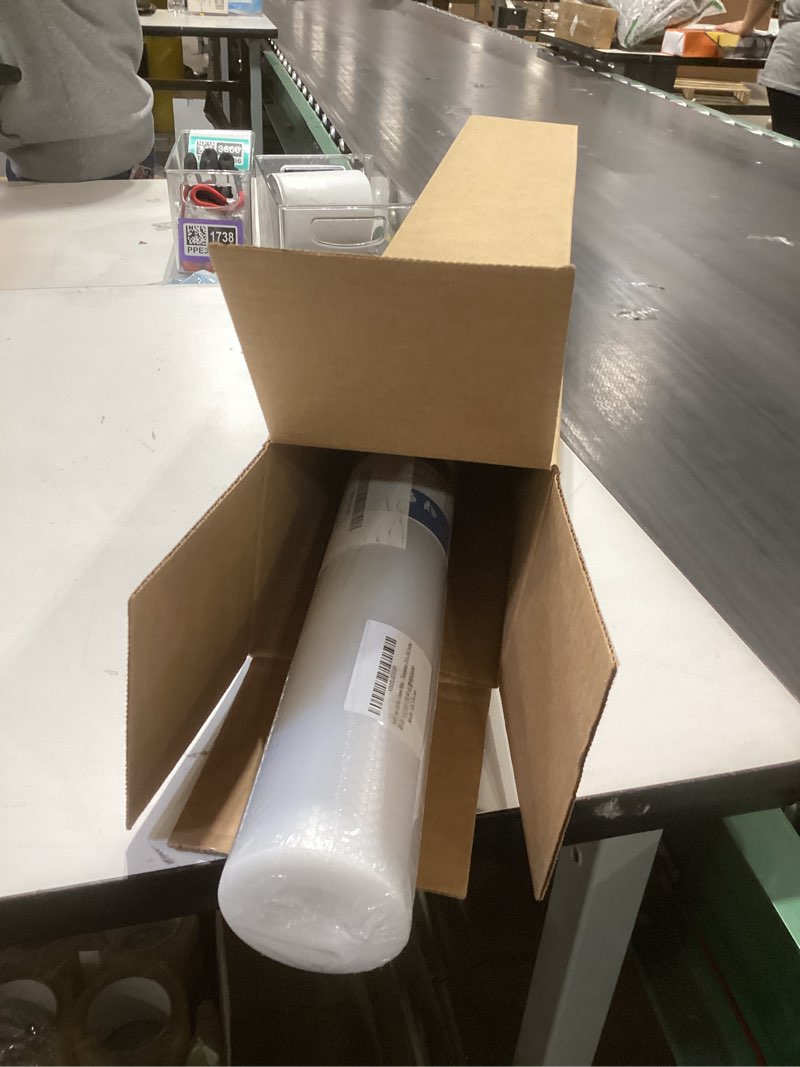Condition photo showing New/Like New for hootown shelf liner kitchen cabinet drawer mats 23.6 inch wide x 19.6 feet long, non slip eva plastic water resistant pad for bathroom drawers,shoe shelves, under sink, clear dots pattern transparent 23.6"w x 236.2"l
