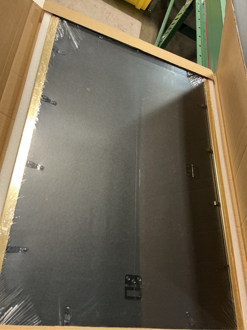 Condition photo showing Good Condition for 16 x 24 frame gold, ornate 24x16in poster frame, distressed 16 by 24 canvas picture frame, large gallery family concert portrait photo wall frame, anniversary/birthday/wedding/thank you/christmas gift gold 16x24in