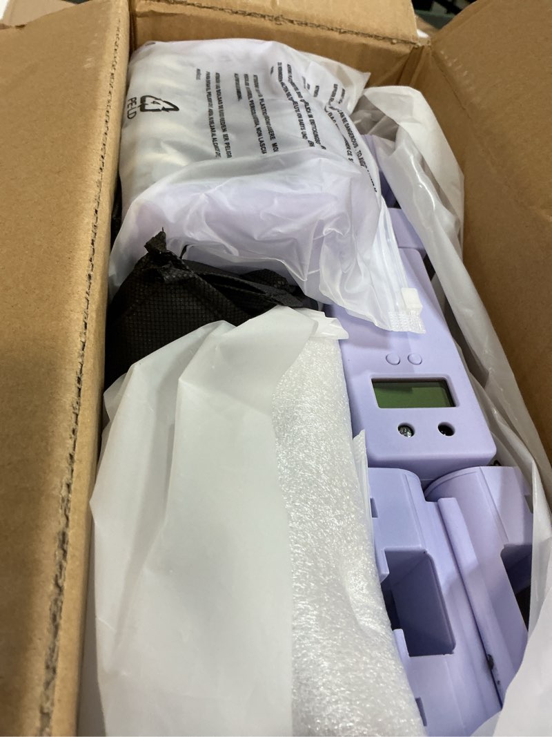 Condition photo showing As Is for Pilates Board – Foldable Pilates Reformer with Resistance Bands, Bar & Travel Bag – Full-Body Strength & Ab Training Equipment for Women & Men, 15 in 1 Purple