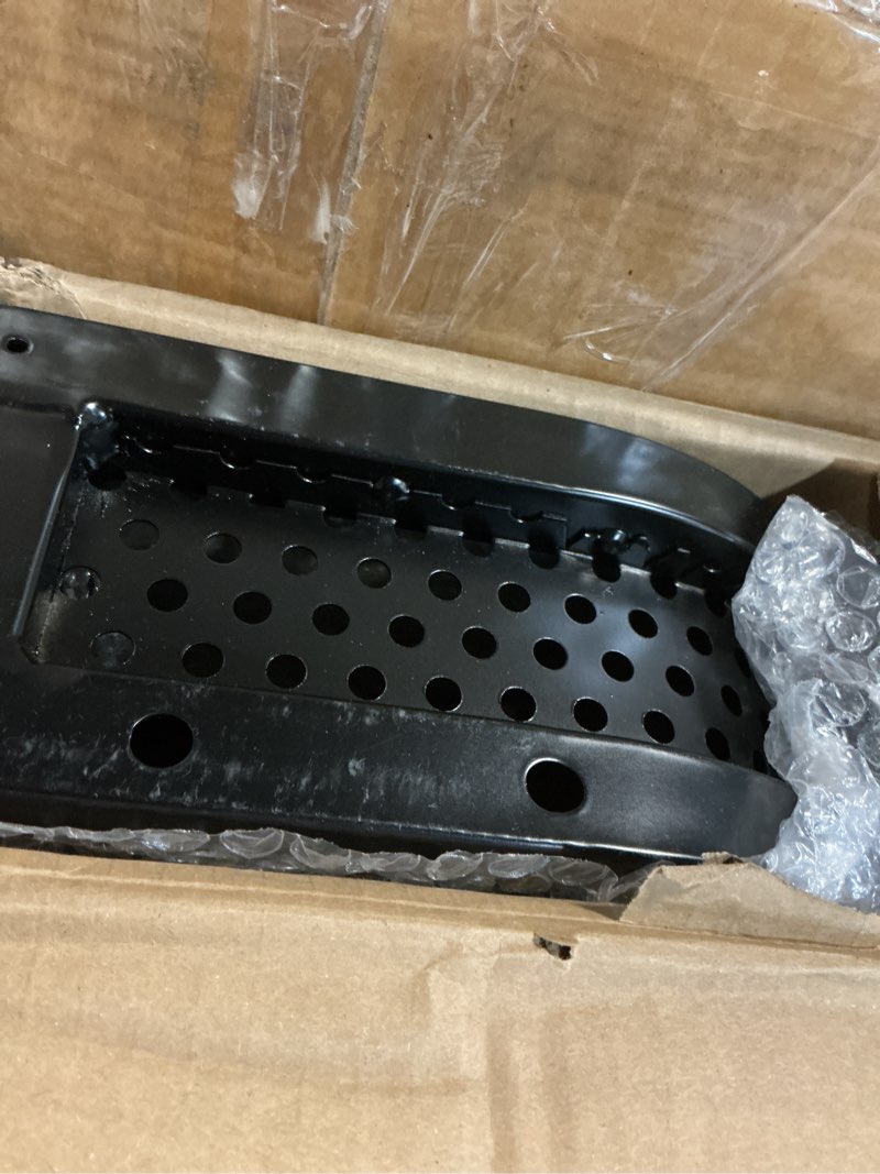 Condition photo showing Good Condition for 10l0l golf cart club car ds/precedent front cargo basket clay outer utility with mounting brakets for gas & electric golf carts, heavy-duty steel drop mesh storage rack