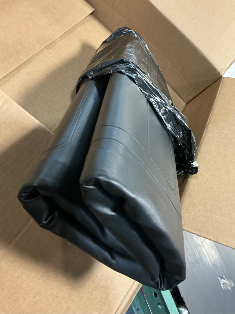 Condition photo showing New/Like New for 24 inch wheelchair seat replacement,Heavy-Duty wheelchair seat replacement 24x18,Vinyl Seat Upholstery,Embossed,Replacement parts, W/Hardware,Suitable for K7,Bariatric Sentra EC wheelchairs(1Ea,Black)