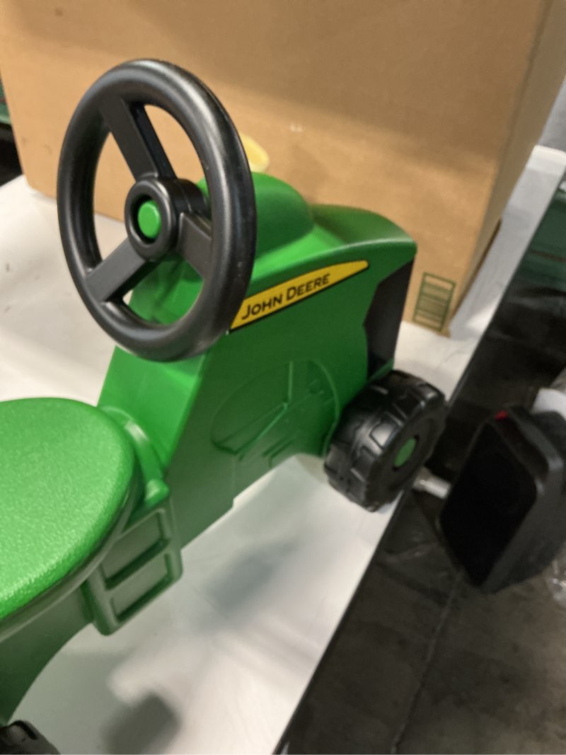 Condition photo showing Good Condition for John Deere Ride On Toys Sit 'N Scoot Activity Tractor for Kids Ages 18 Months and Up, Green