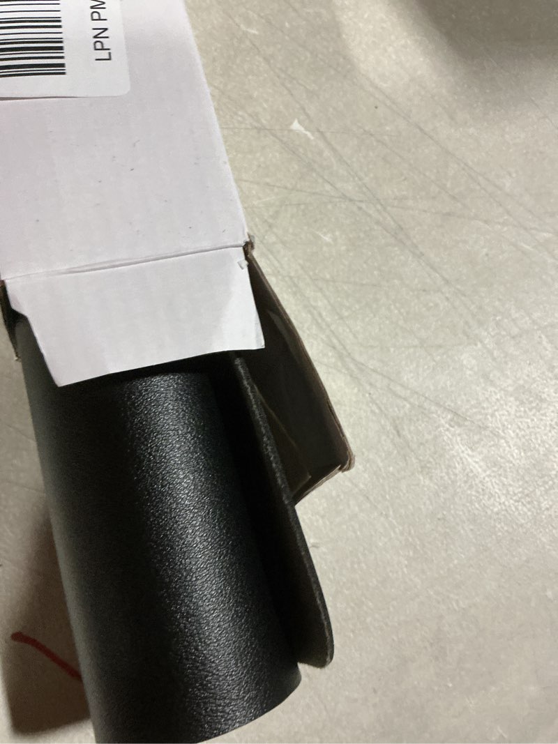 Condition photo showing As Is for Aothia Leather Desk Pad Protector, Mouse Pad, Office Desk Mat, Non-Slip PU Leather Desk Blotter, Laptop Desk Pad, Waterproof Desk Writing Pad for Office and Home (Black,36" x 17") 36" x 17" Black