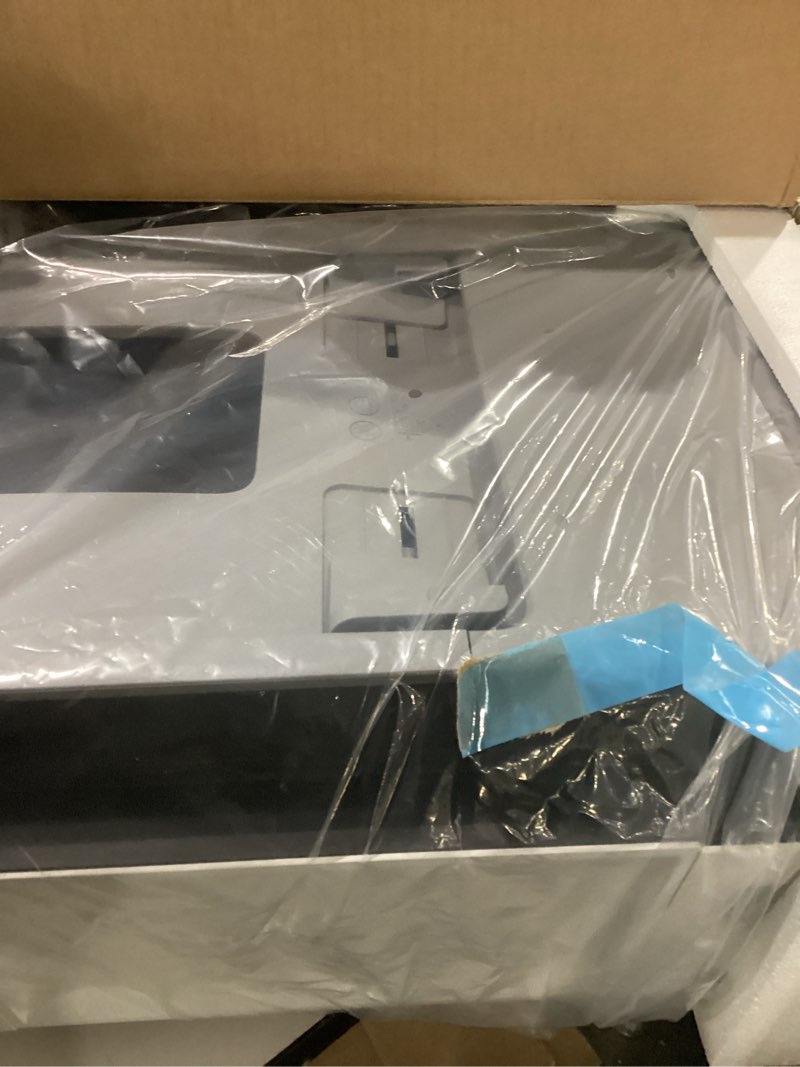 Condition photo showing As Is for NOT TESTED HP Smart Tank Plus 651 Wireless All-in-One Printer, Ink Tank Printer-for-Home Use, 2 Years of Ink Included Auto Document Feeder, Mobile Print, Scan, Copy, Fax, an EcoTank Alternative (7XV38A) White with Black Top