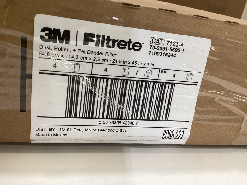 Condition photo showing Good Condition for filter