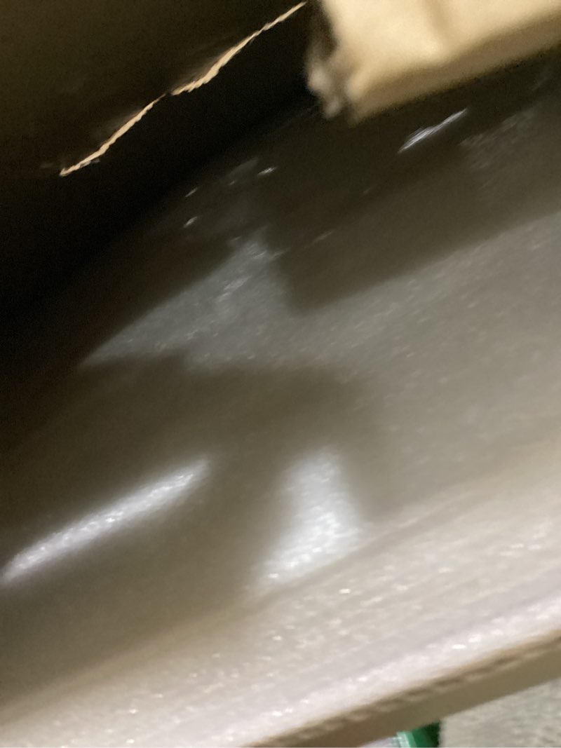 Condition photo showing As Is for Vanity Mirror with Lights, 32" x 22" Large Lighted Vanity Mirror with Dimmable 3 Modes, LED Makeup Mirror, Touch Screen Control, USB Charging Port, Tabletop or Wall-Mounted White 32"L x 22"W