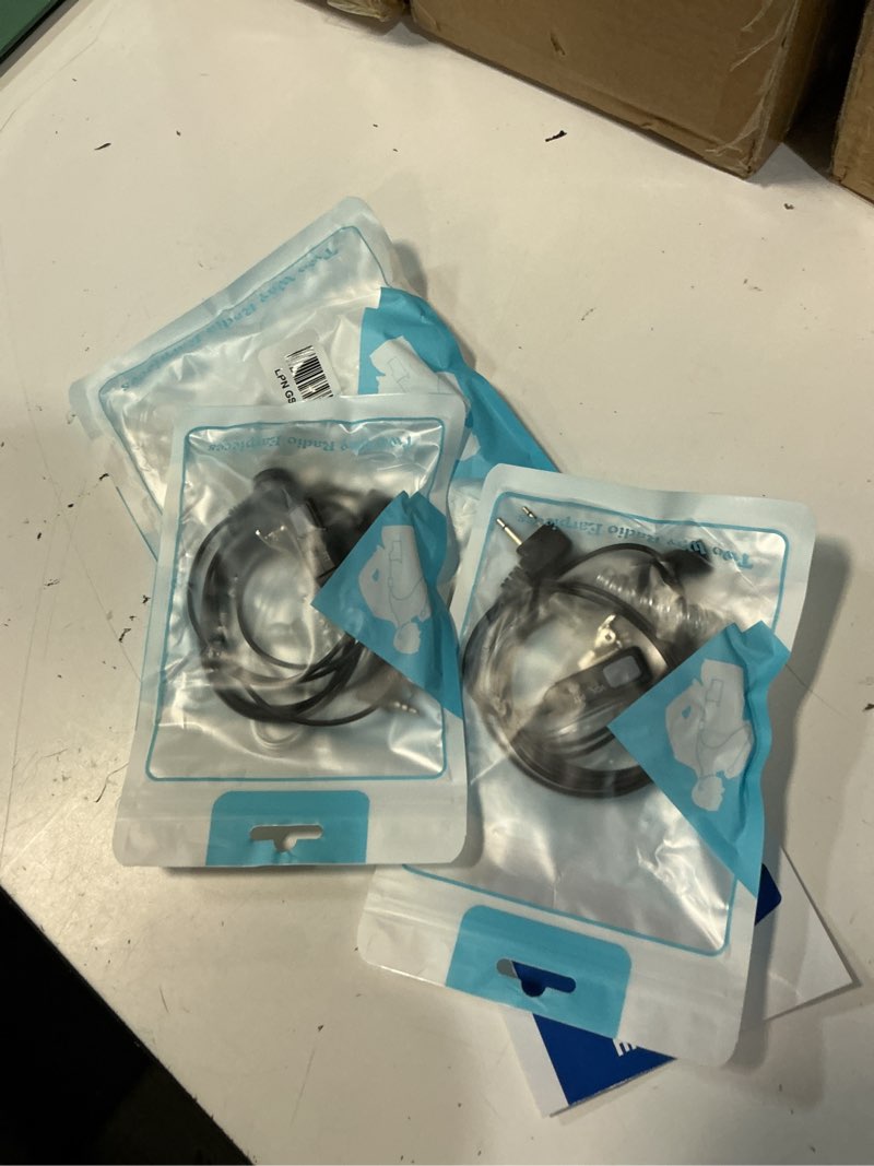 Condition photo showing Good Condition for earpiece headset with ptt/vox for midland gxt1000vp4 gxt1050vp4 gxt1000xb walkie talkies/two way radio transparent acoustic tube (pack of 2)