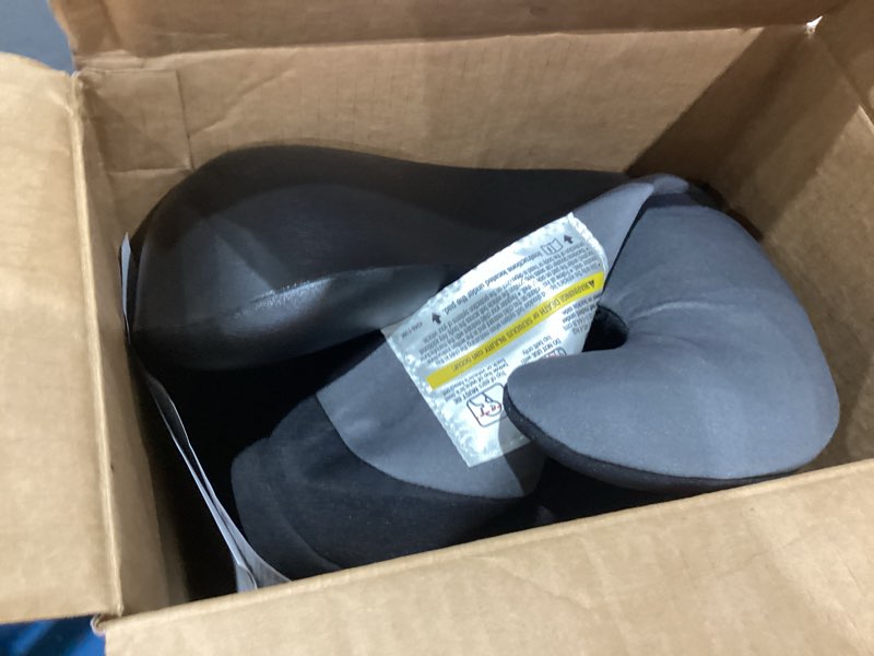 Condition photo showing New/Like New for cosco kids rise lx booster car seat, fossil black