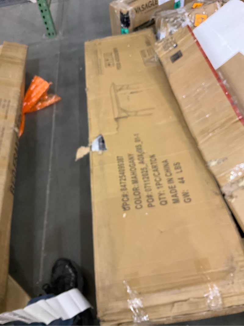 Condition photo showing Good Condition for Flash Furniture Frankie 5-Foot Mahogany Melamine Laminate Folding Training Table