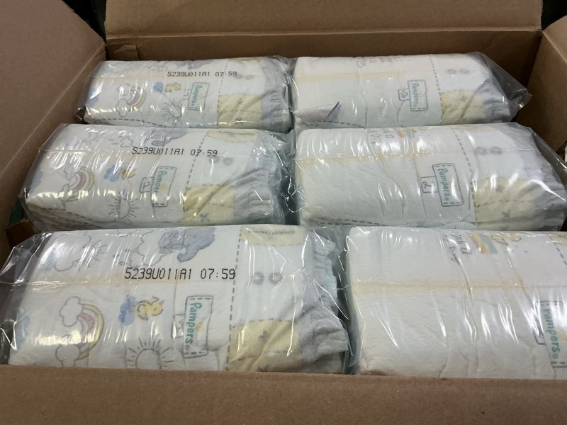 Condition photo showing Good Condition for Pampers Baby Diapers - Swaddlers - Size 2, 186 Count, Ultra Absorbent Disposable Infant Diaper