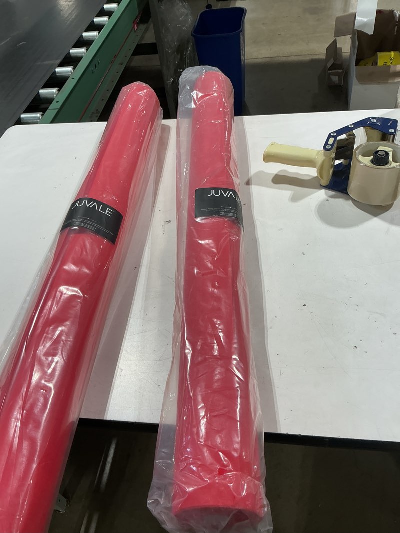 Condition photo showing Good Condition for juvale 3 ft x 100 ft red carpet runner for party decorations, wedding aisle, special events (40gsm thickness)